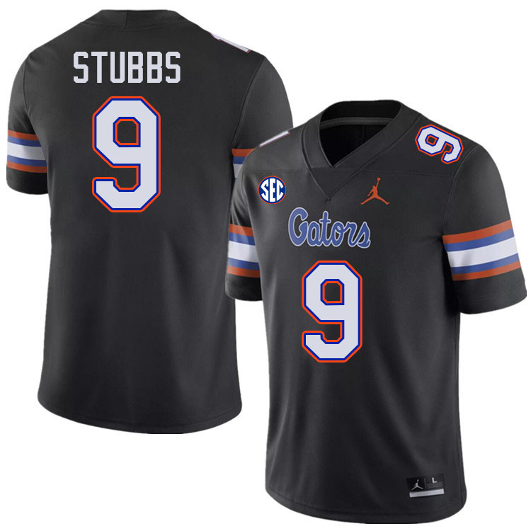 Florida Gators #9 Drake Stubbs College Football Jerseys Stitched-Black